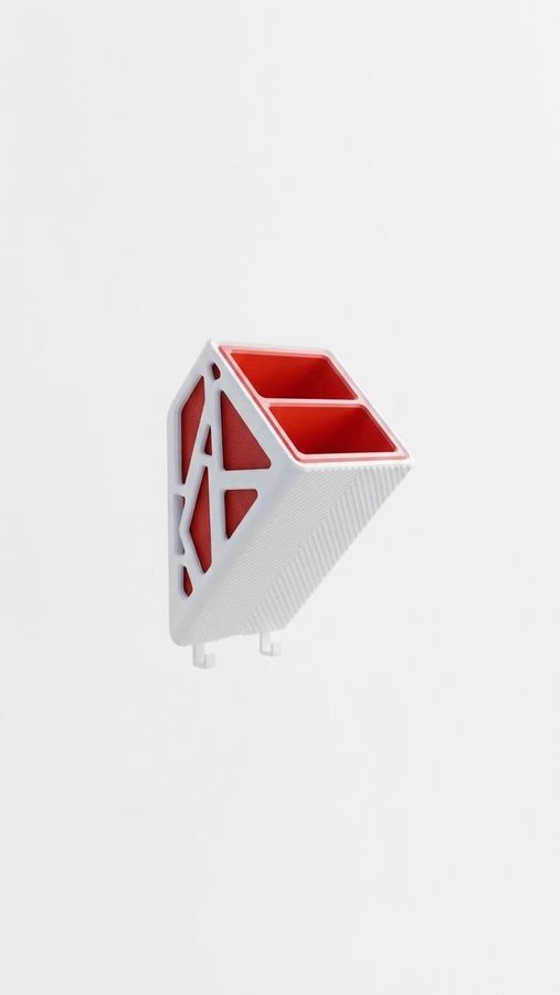 Hex wall pockets